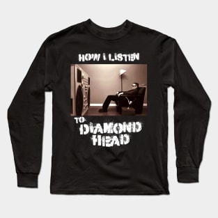 diamond head how i listen Long Sleeve T-Shirt